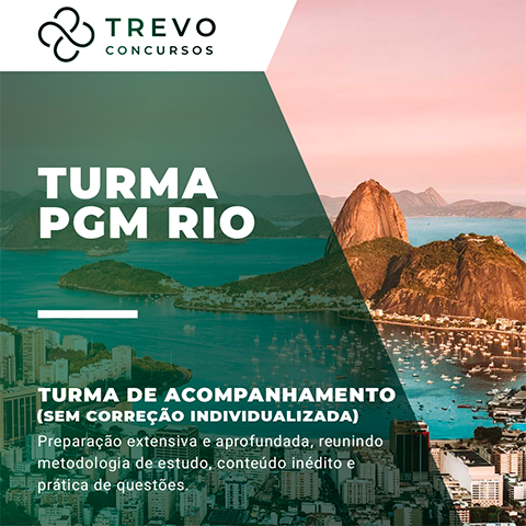 PREPARAÇÃO EXTENSIVA PGM RIO (SEM CORREÇÃO INDIVIDUALIZADA)